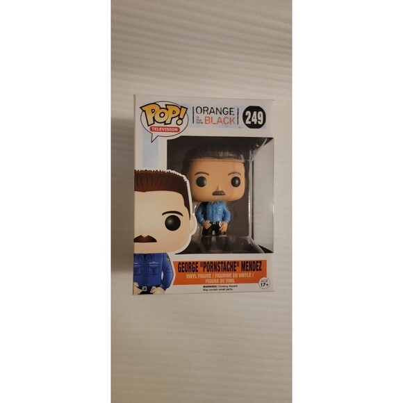 Funko  Orange Is The New Black George Pornstache Mendez # 249 - Picture 1 of 6